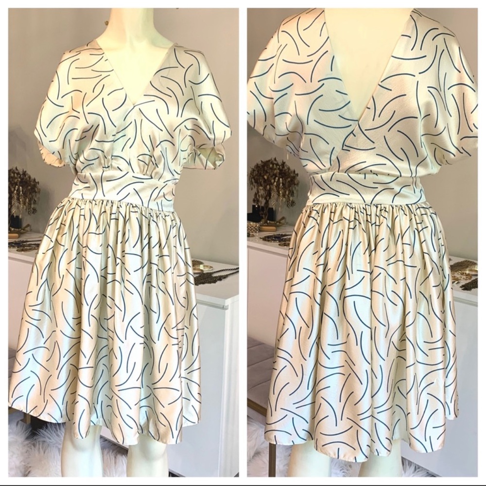 Silk kimono dress revolve Anthropologie